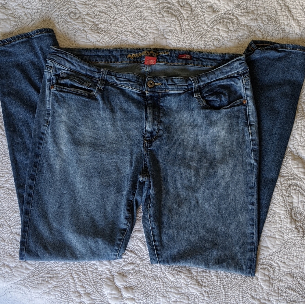 Junior Plus Arizona Curvy Super Skinny Jeans